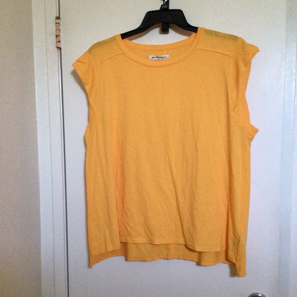 NWOT Free People Oversized Muscle Tee